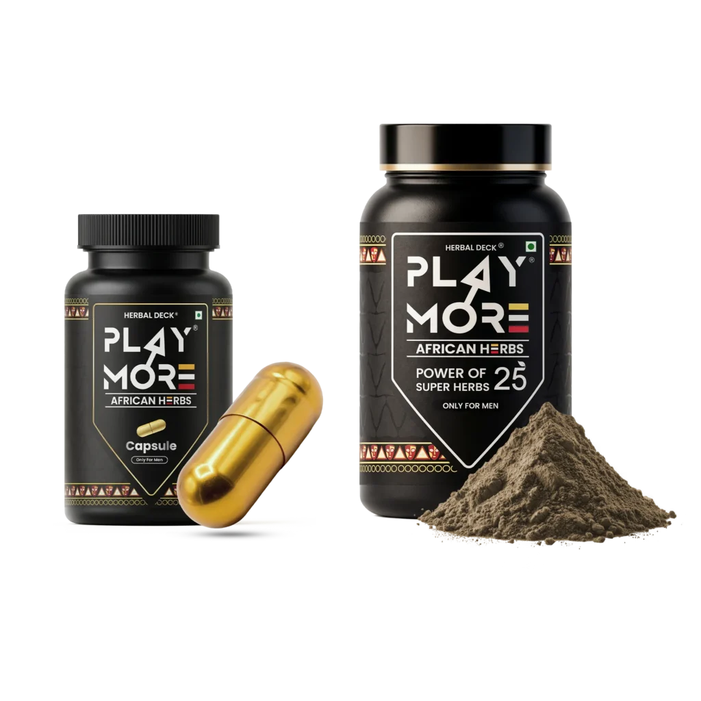 Play More ( Powder + Capsule )