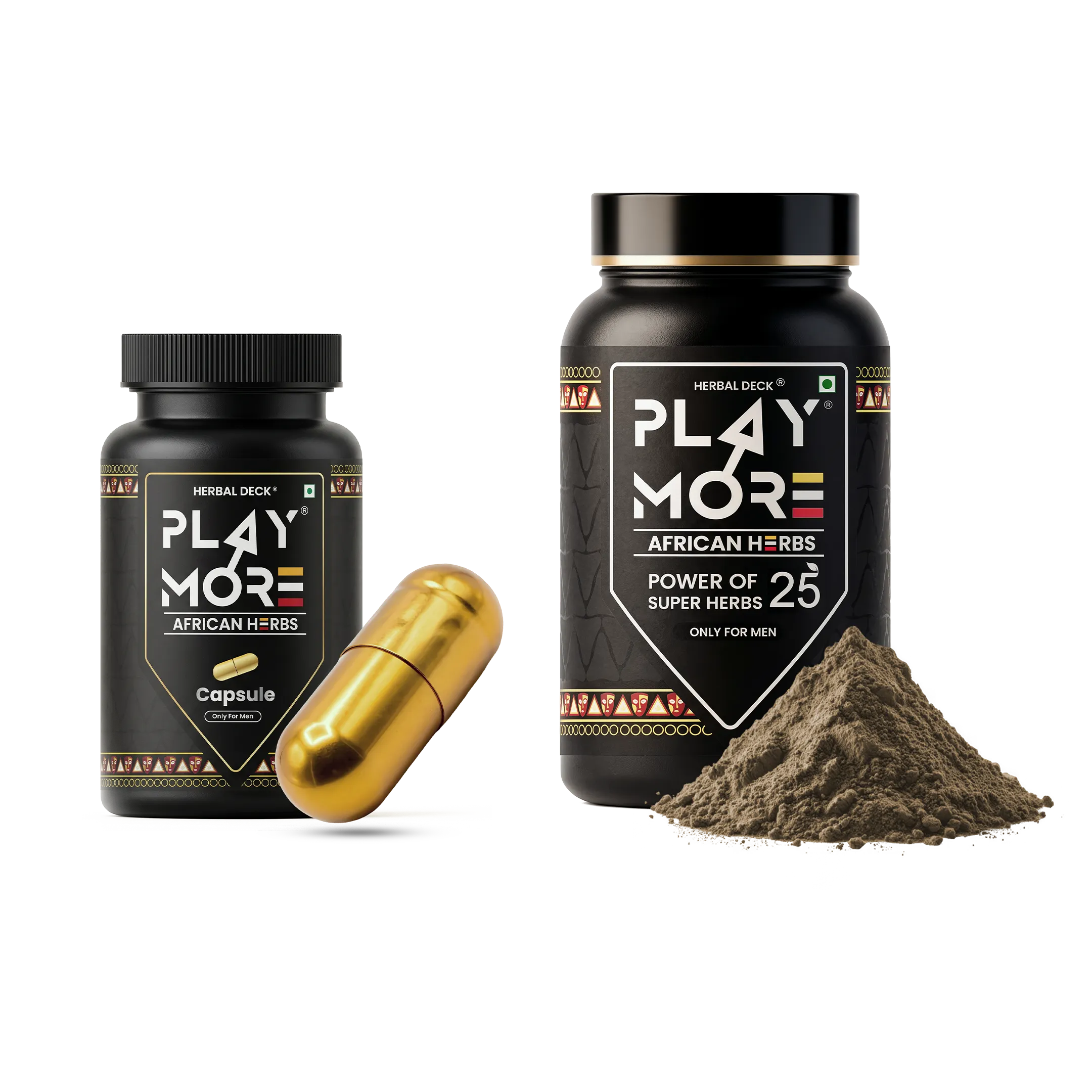 Play More ( Powder + Capsule )